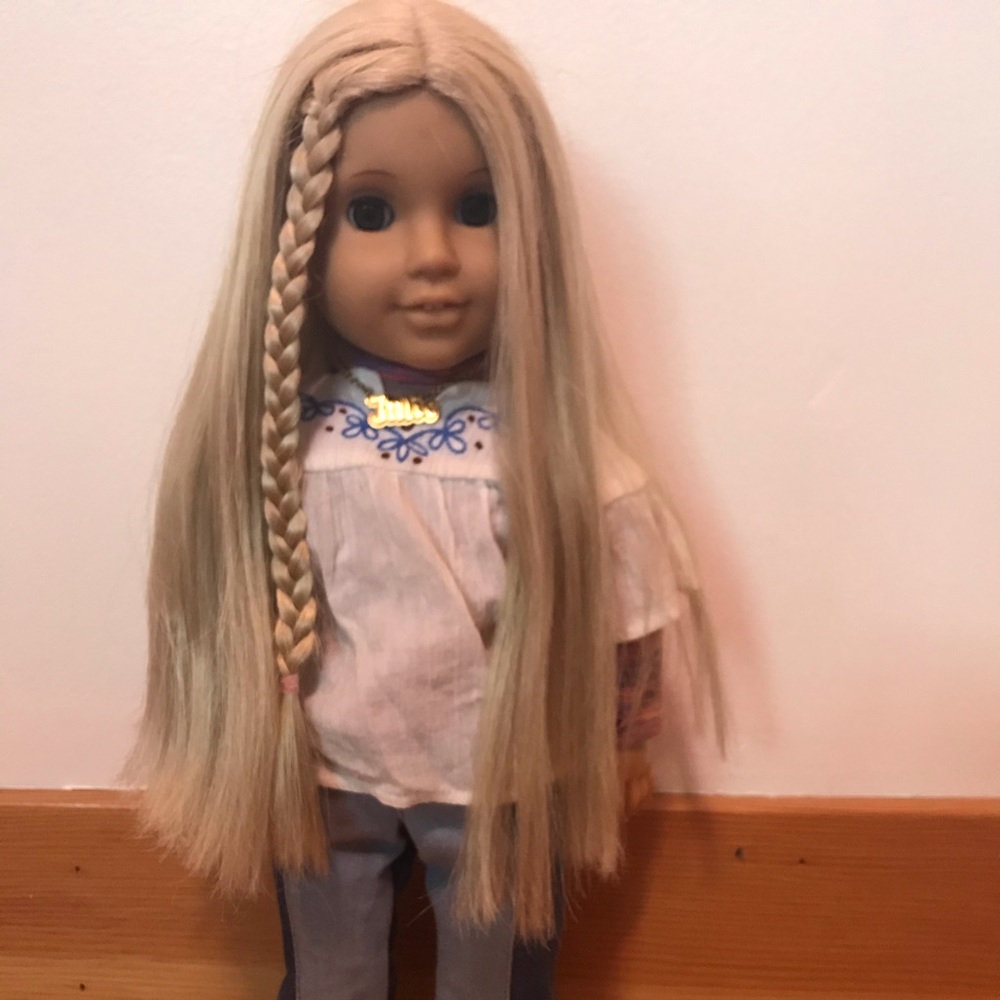 Julie American Girl doll and book